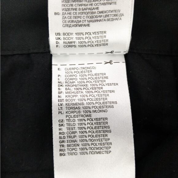 Adidas Climalite Pants Men's 32x30 Back with Black Logo 100% Polyester - Picture 7 of 13